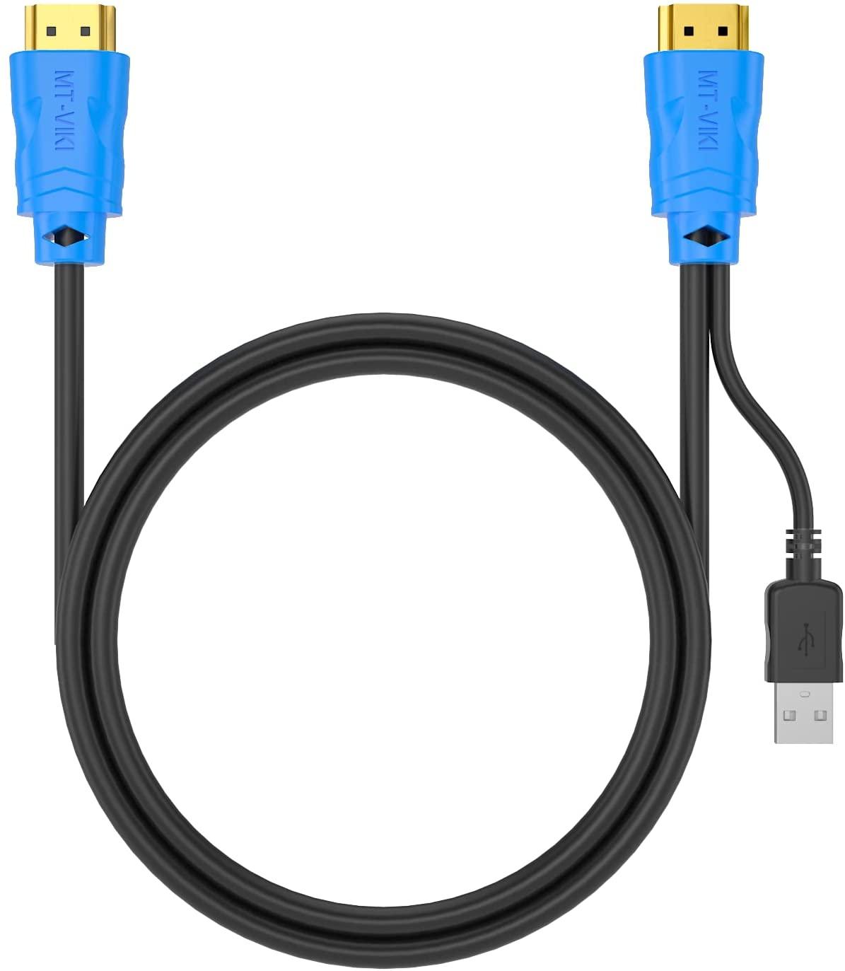 USB HDMI KVM Switch Cable 1.8m/6ft 2in1 - MT-VIKI