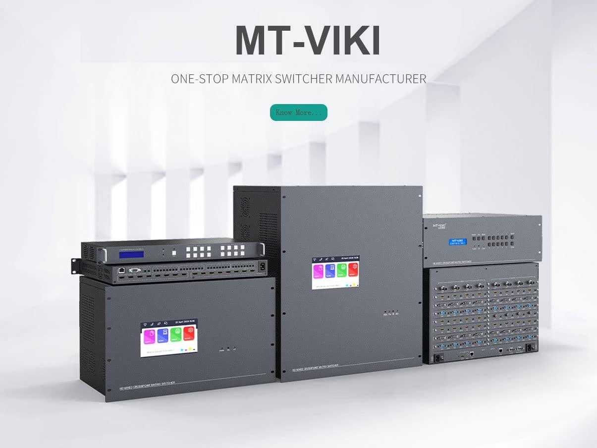 HDMI Matrix 8x8 4K@30Hz Matrix Switcher 8 in 8 out + Web GUI（HD0808-W） - MT-VIKI