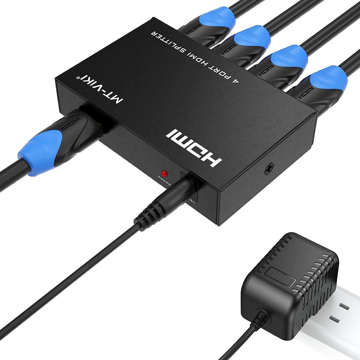 4K 30Hz HDMI Splitter 1 in 4 out 1x4（SP104M） - MT-VIKI