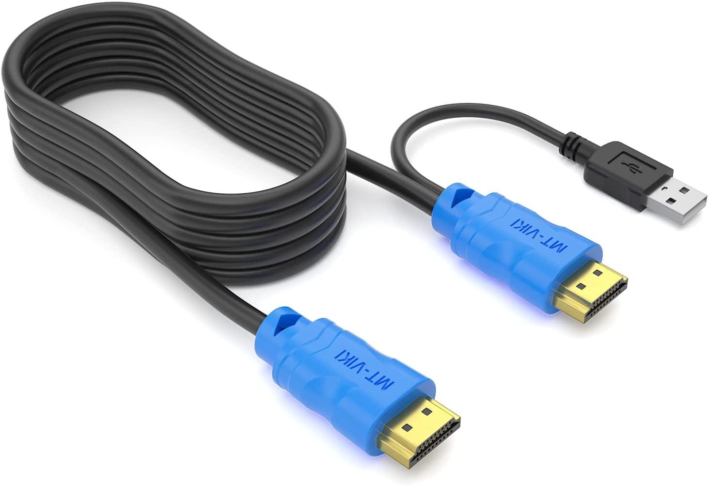 USB HDMI KVM Switch Cable 1.8m/6ft 2in1 - MT-VIKI
