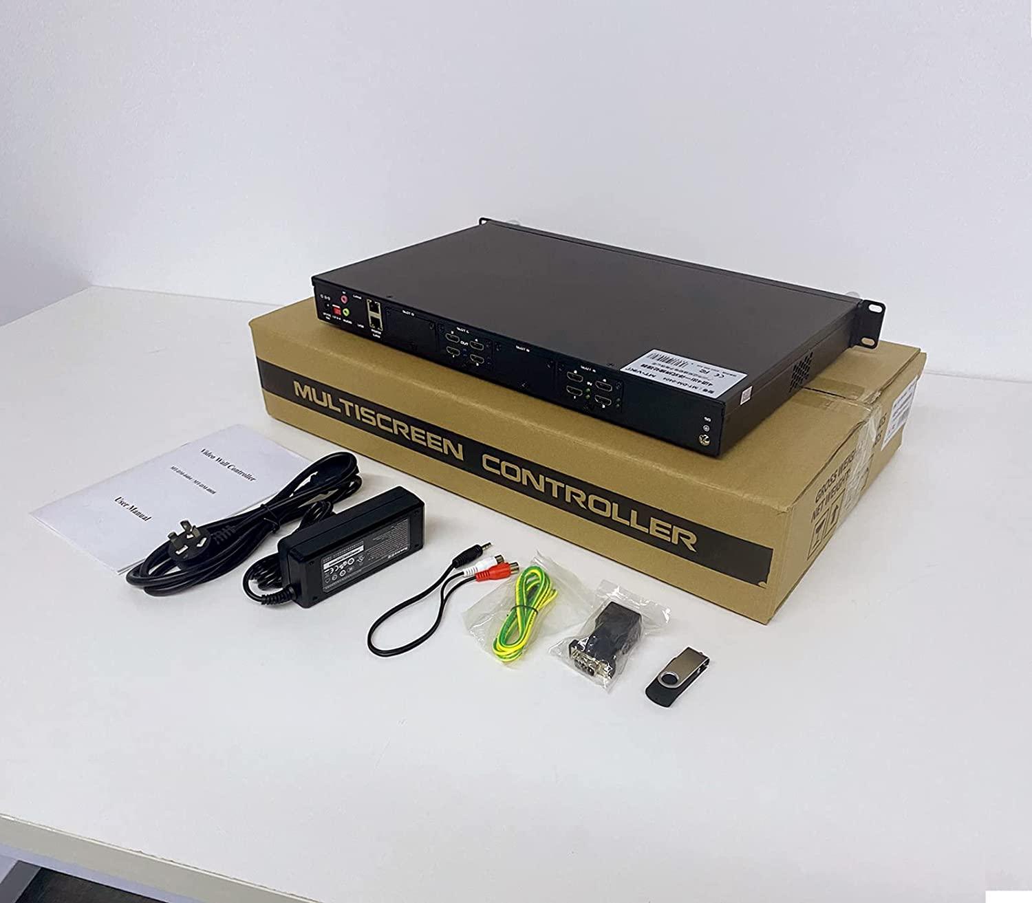 Seamless Video Wall Processor 2x2 with PIP POP Support HDMI matrix 4 in 4 Out（DM0404） - MT-VIKI