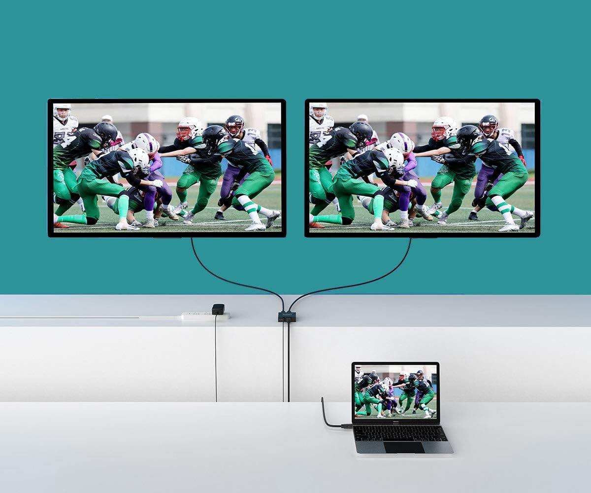 4K 30Hz HDMI Splitter 1 in 2 out 1x2 for Dual Monitor（SP102M） - MT-VIKI