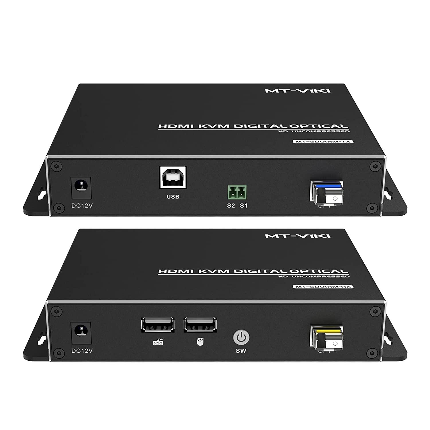 1080P 20km HDMI Extender over Fiber Optic w/Loop Out（GD02H） - MT-VIKI