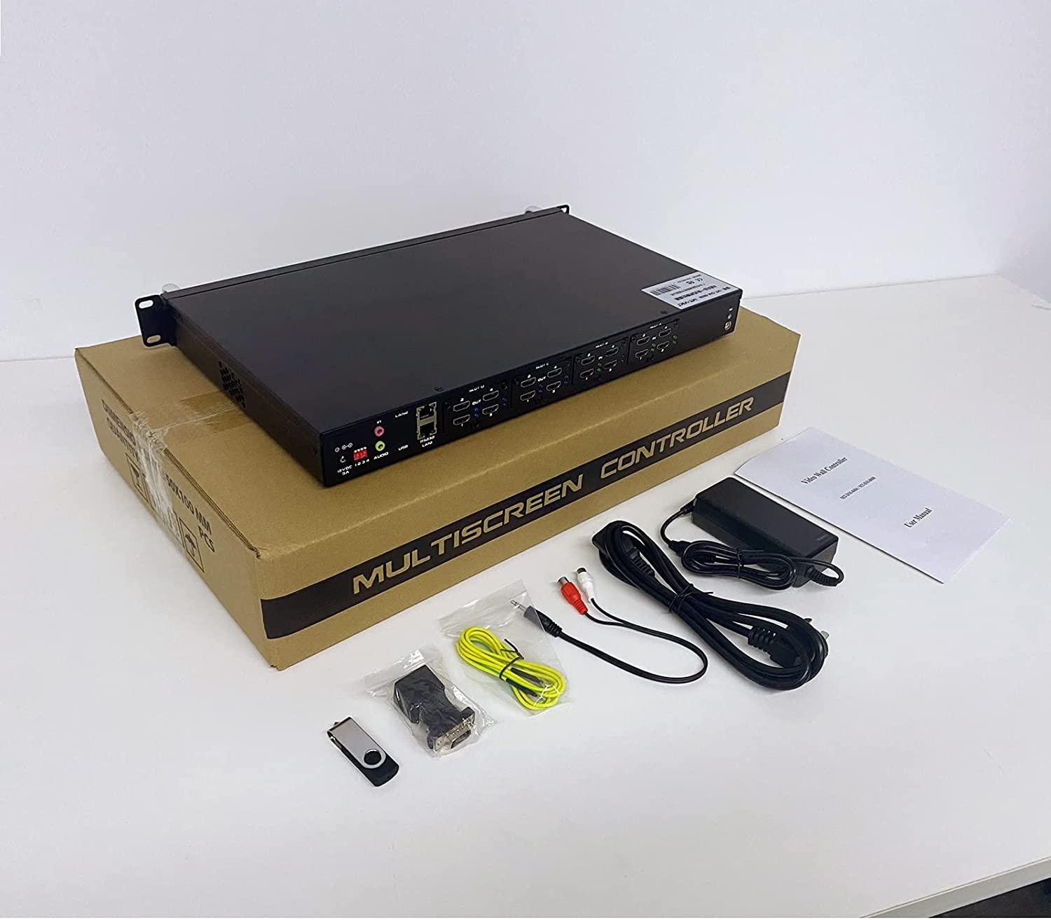 Seamless Video Wall Processor 4x3 with PIP POP Support HDMI matrix 4 in 12 Out（HD0112） - MT-VIKI