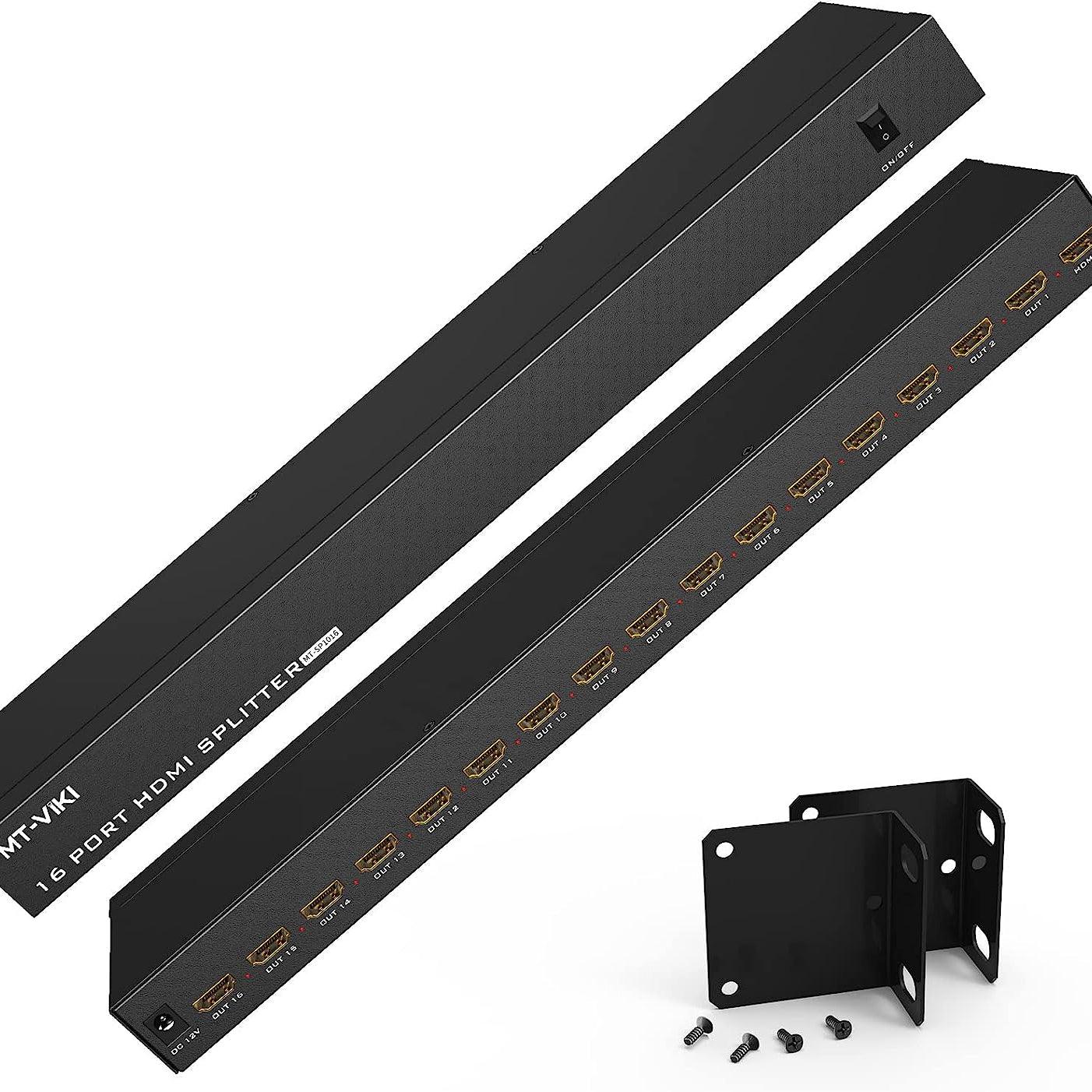 4K 30Hz HDMI Splitter 1 in 16 out 1x16（SP1016M） - MT-VIKI