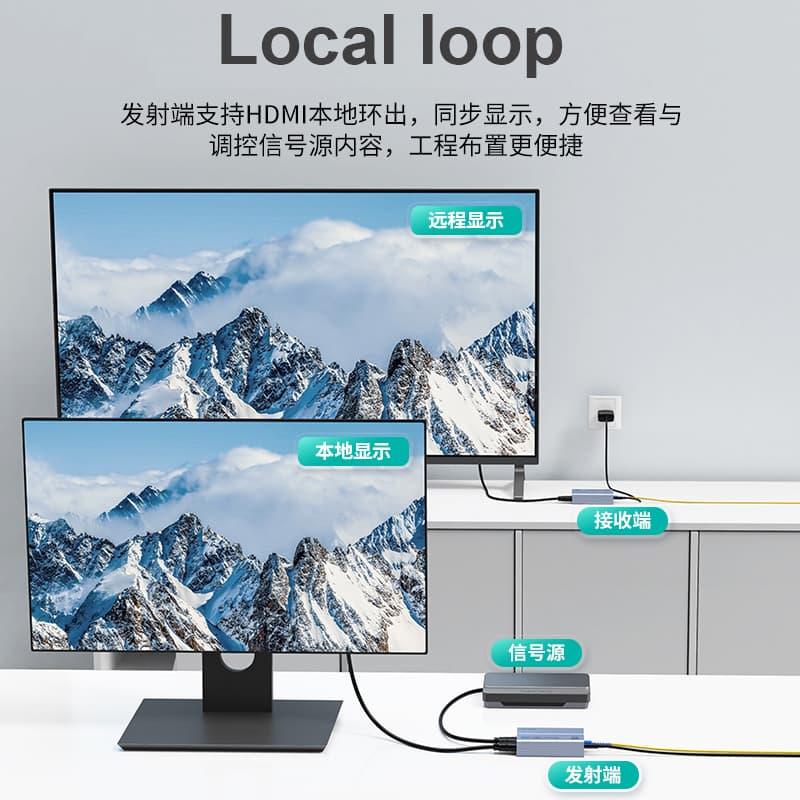 1080P 60Hz 20KM HDMI Fiber Extender（ED020） - MT-VIKI