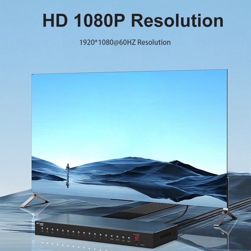32 port VGA IP KVM Switch over Cat6, IP web access (9132MS-IP) - MT-VIKI