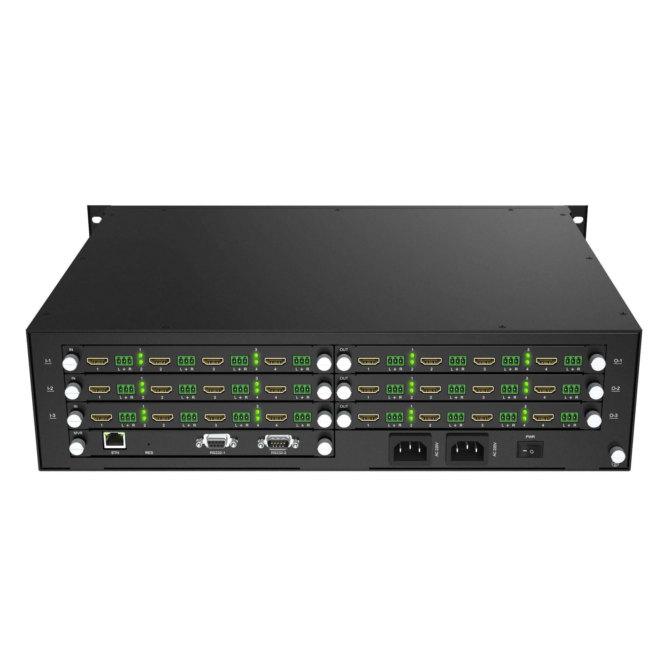 Slot-in Hybrid Video Wall Processor Controller Modular 12 in 12 out with PIP POP（DM12） - MT-VIKI