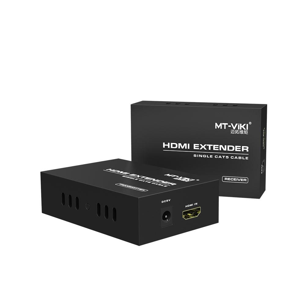 1080P 200m HDMI Extender Over cat5e/6 Ethernet Transmitter and Receiver Kit（MT-ED06） - MT-VIKI