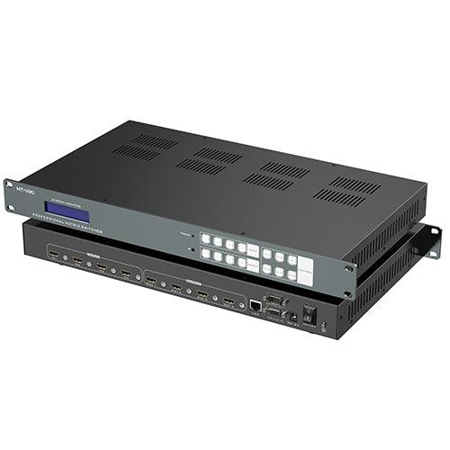 4K@60Hz Video Wall Controller 2x2 Seamless 4x4 HDMI Matrix Switcher（H2M44H） - MT-VIKI