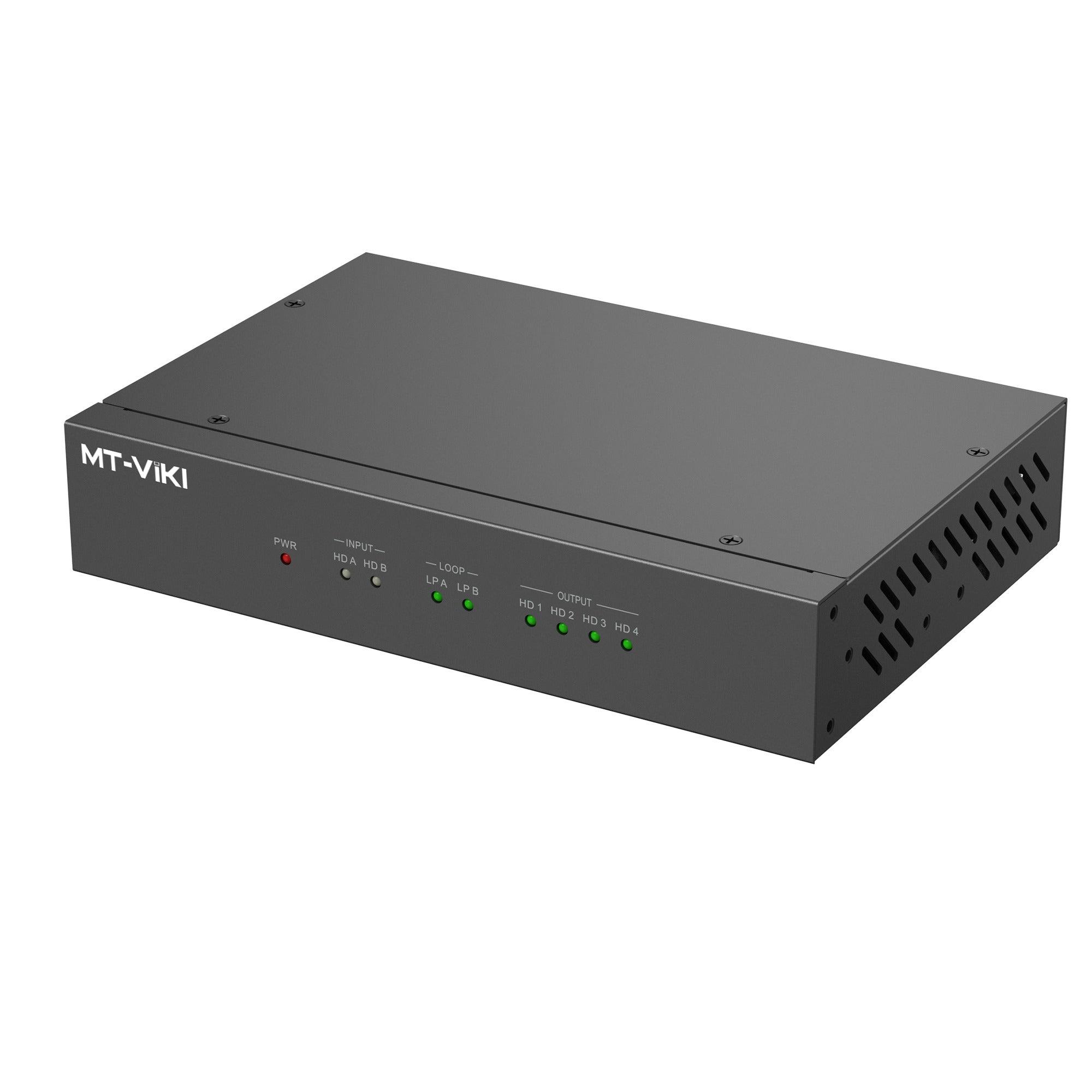 4K HDMI Video Wall Controller 2 in 4 out 2x2（HD0204H） - MT-VIKI