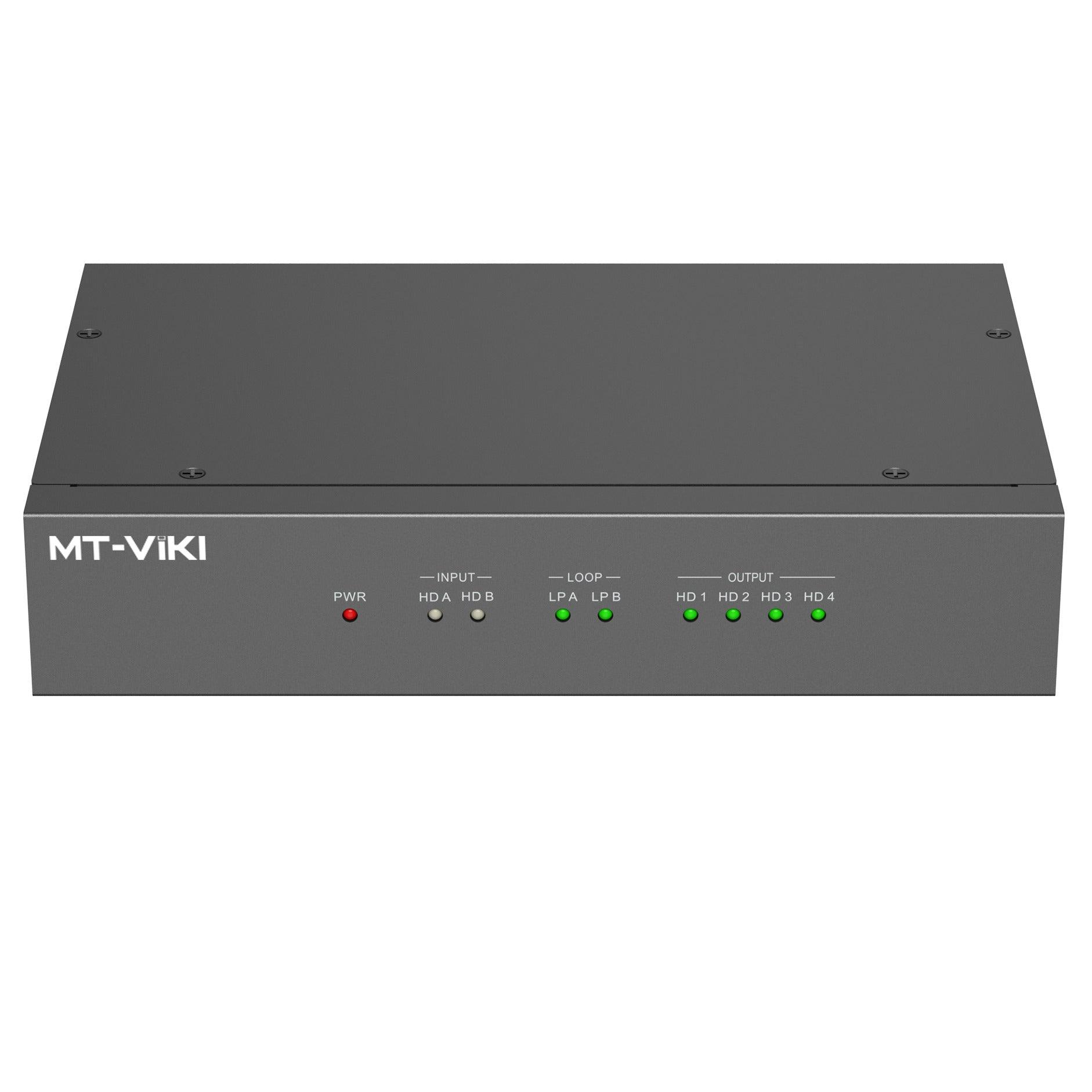 4K HDMI Video Wall Controller 2 in 4 out 2x2（HD0204H） - MT-VIKI