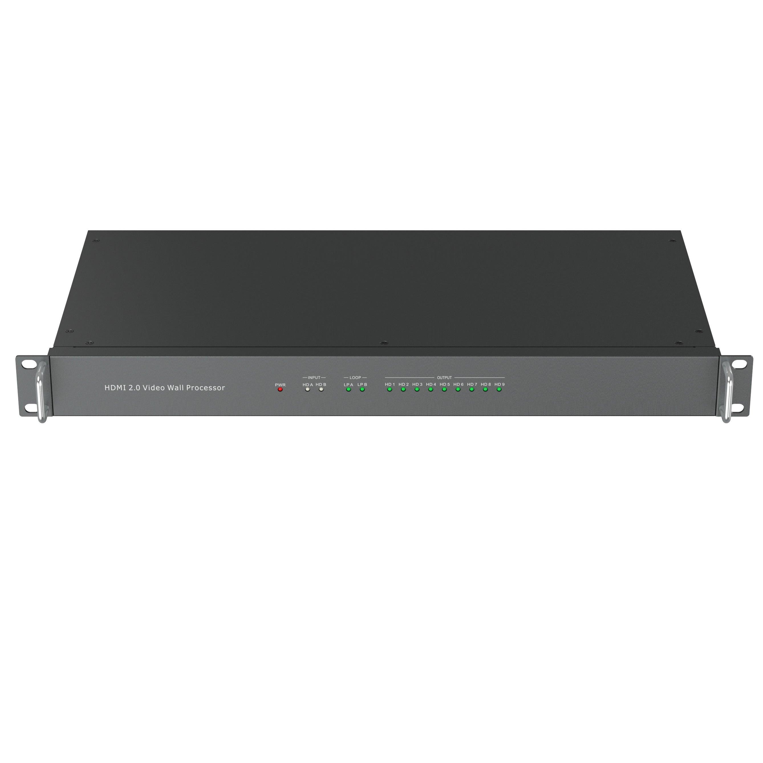 4K HDMI Video Wall Controller 2 in 9 out 3x3（HD0209H） - MT-VIKI