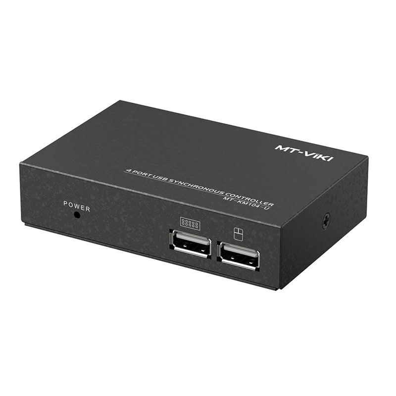 4 ports mouse and keyboard synchronous controller（KM104-U） - MT-VIKI