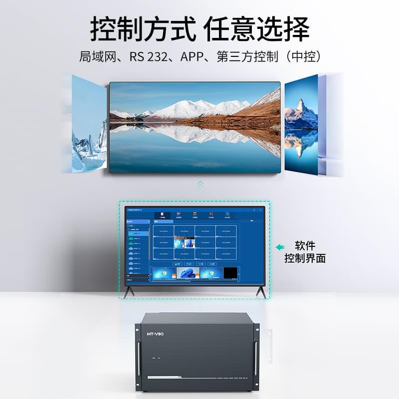 Slot-in Hybrid Video Wall Processor Controller Modular 36 in 36 out with PIP POP（DM36） - MT-VIKI