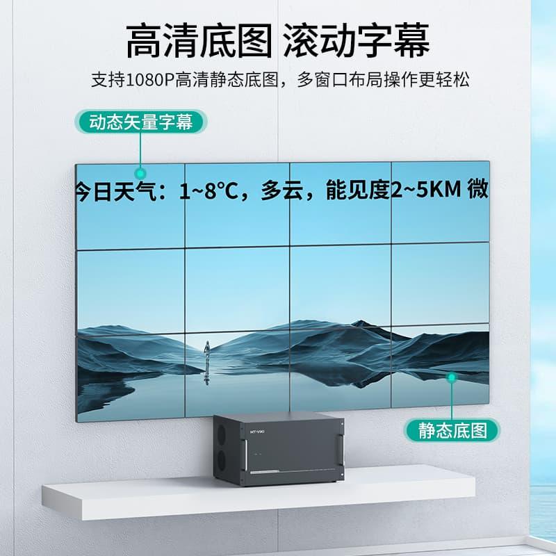 Slot-in Hybrid Video Wall Processor Controller Modular 36 in 36 out with PIP POP（DM36） - MT-VIKI