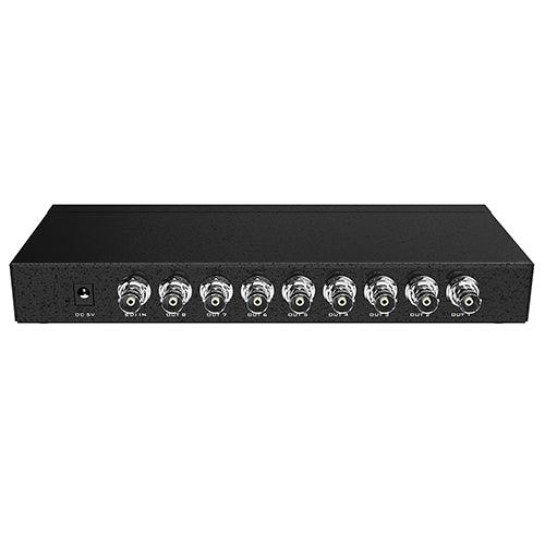 Broadcast-Grade 1x8 SDI Splitter, 1080P, Zero Latency, 200m Long-Distance Transmission（SD108） - MT-VIKI