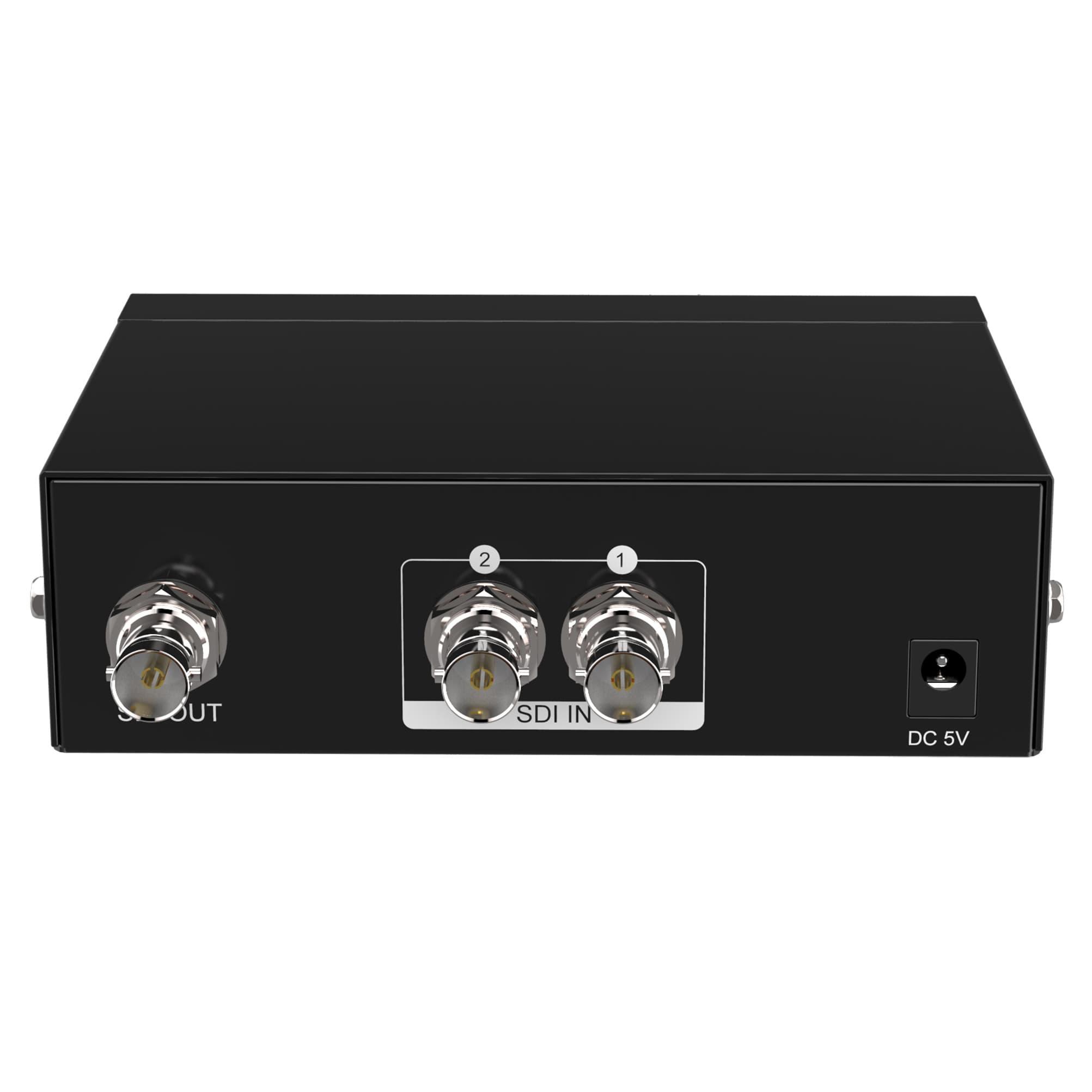 2 in 1 out Switch SDI 2x1 3G-SDI Auto Selector（SD201） - MT-VIKI