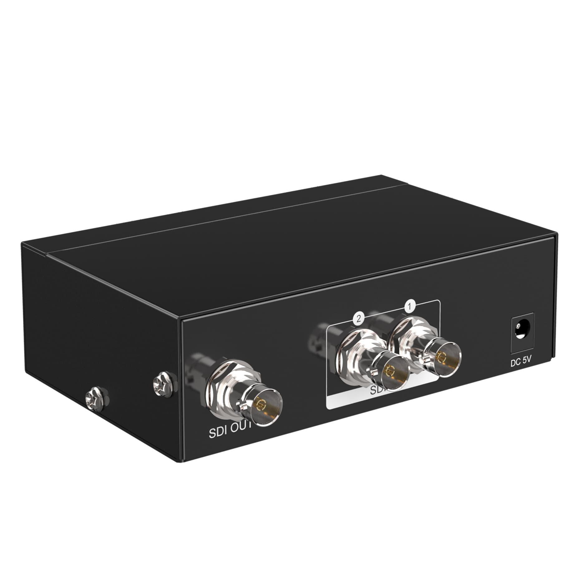 2 in 1 out Switch SDI 2x1 3G-SDI Auto Selector（SD201） - MT-VIKI