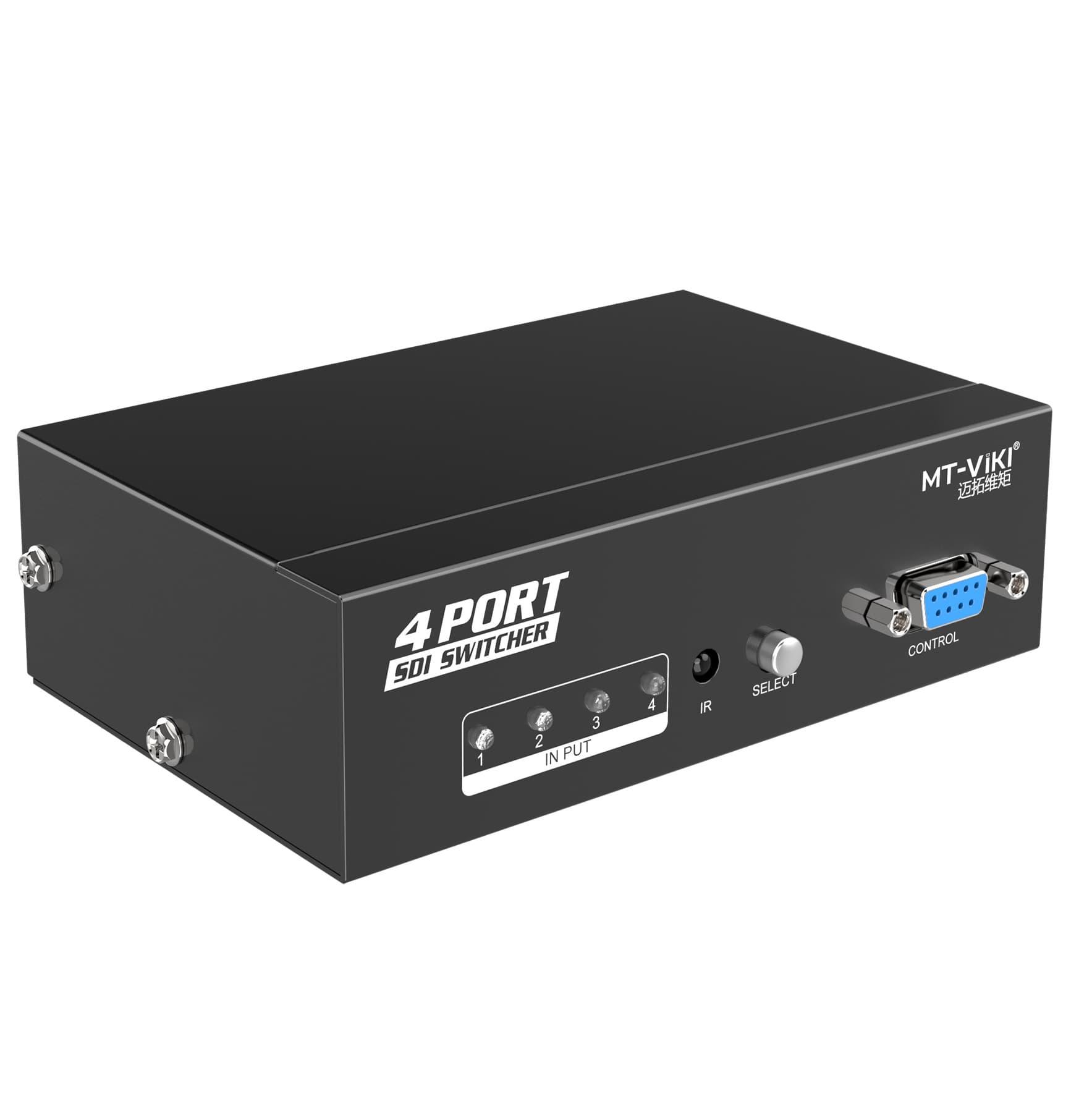 4 in 1 out Switch SDI 4x1 3G-SDI Auto Selector（SD401） - MT-VIKI