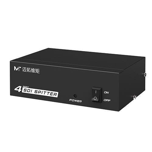 Broadcast-Grade 1x4 SDI Splitter, 1080P, Zero Latency, 200m Long-Distance Transmission（SD104） - MT-VIKI