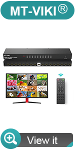 4K 30hz HDMI Multi-viewer 16x1 Multiviewer 16 to 1 Monitor (SW1601C) - MT-VIKI