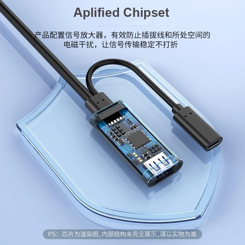 SpeedLink USB 3.0 Active 5G Extension Cable, 10M（UD10-H） - MT-VIKI