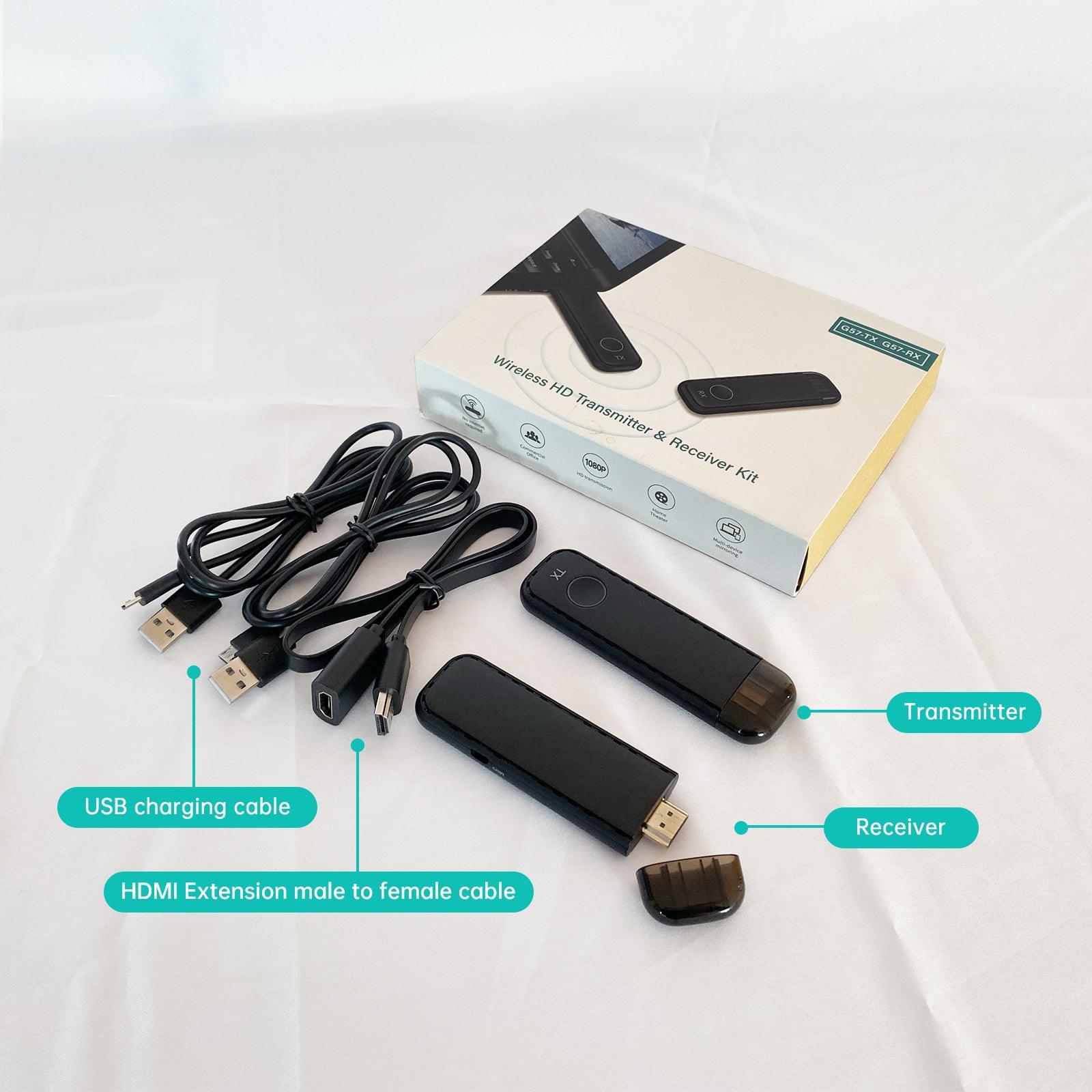 MT-VIKI Wireless HDMI Transmitter and Receiver Kit 100ft/30m 1080P（WX1） - MT-VIKI