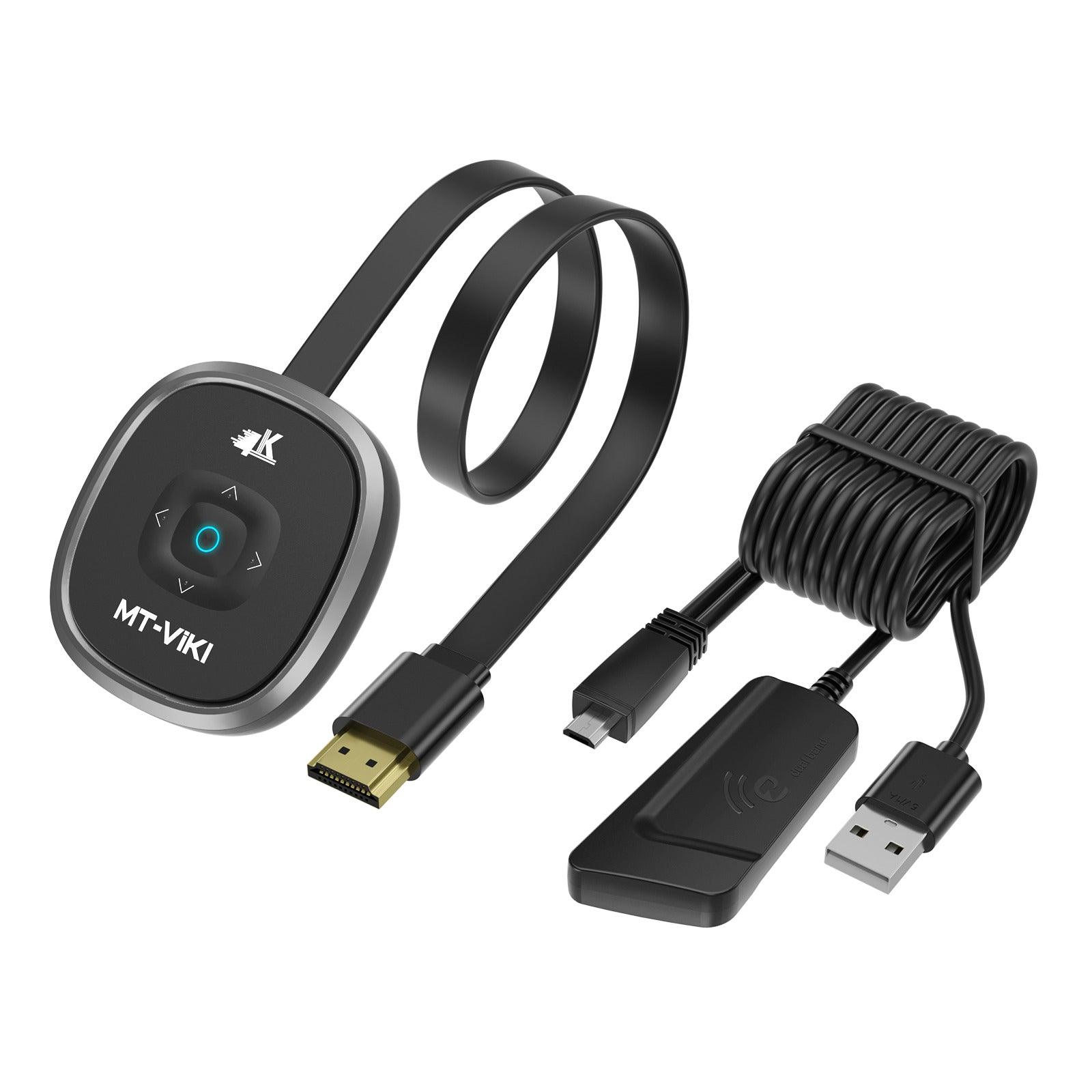 4K HDMI Wireless Screen Mirroring Adapter 5m（WX50） - MT-VIKI