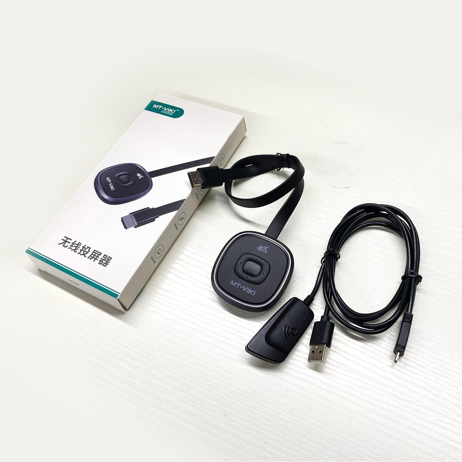 4K HDMI Wireless Screen Mirroring Adapter 5m（WX50） - MT-VIKI