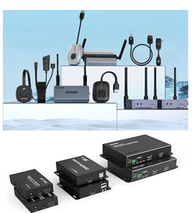 1080P 90m Wireless HDMI Transmitter and Receiver with Loop out（EDW100） - MT-VIKI